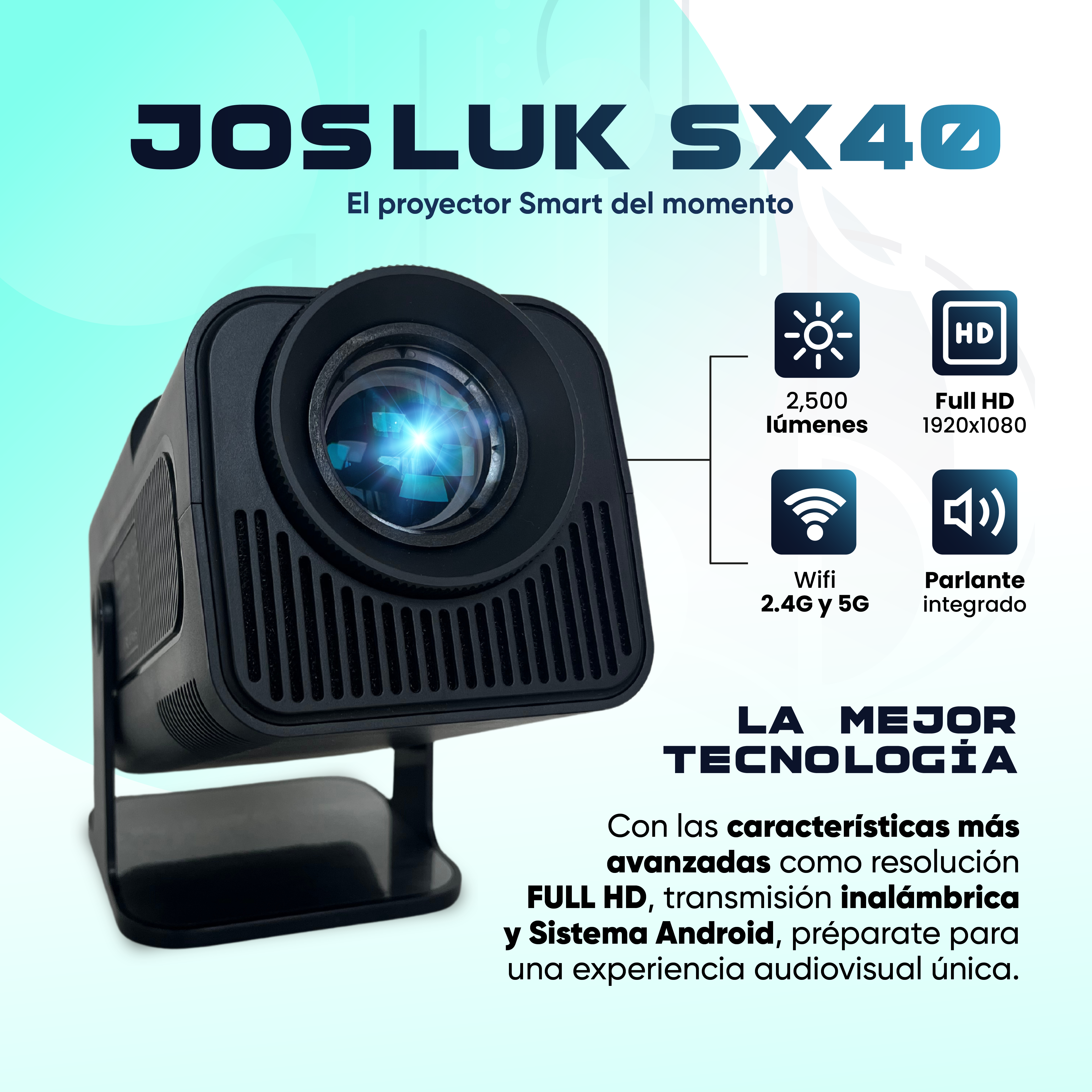 Mini Proyector Smart SX40 Josluk