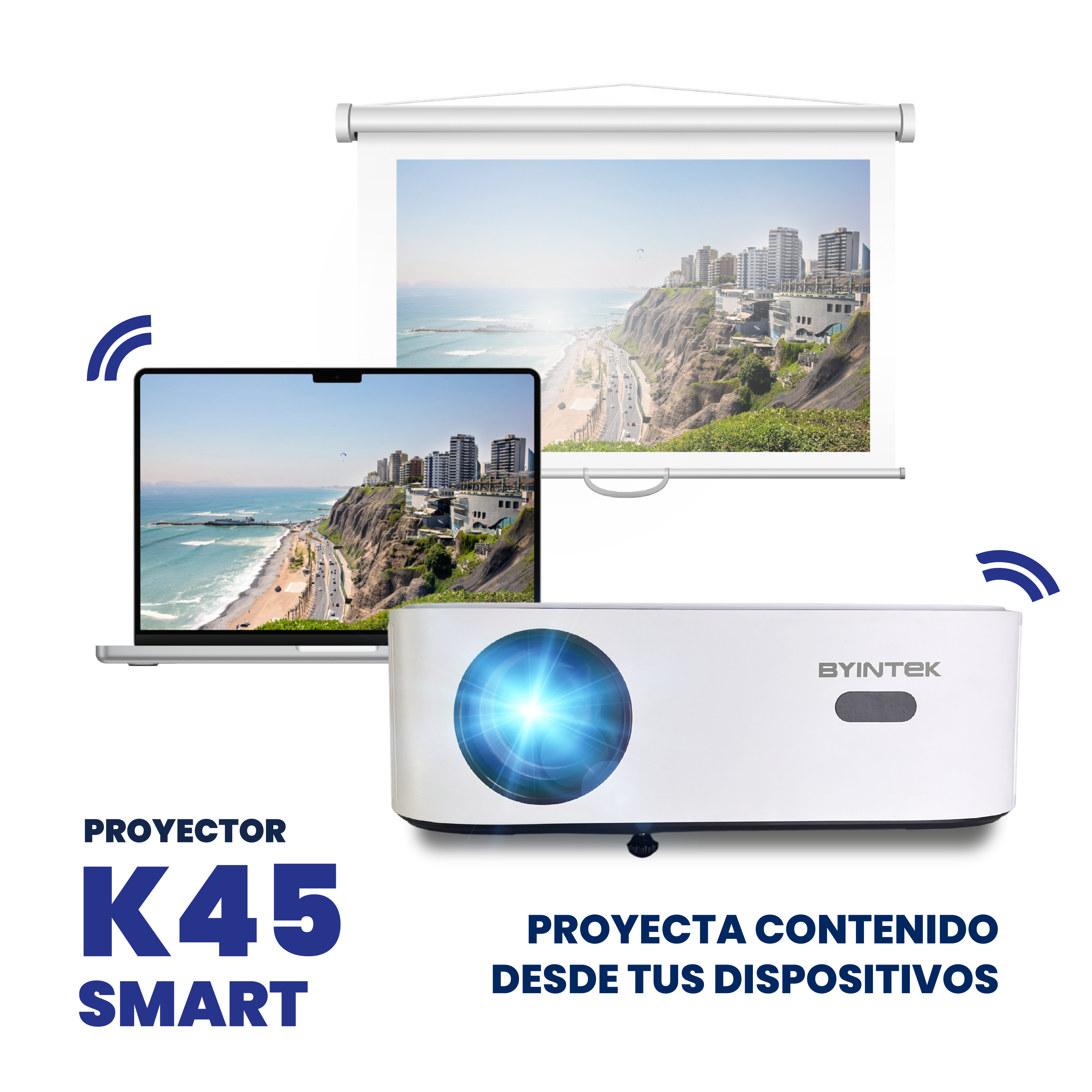 Proyector K45 Smart Android