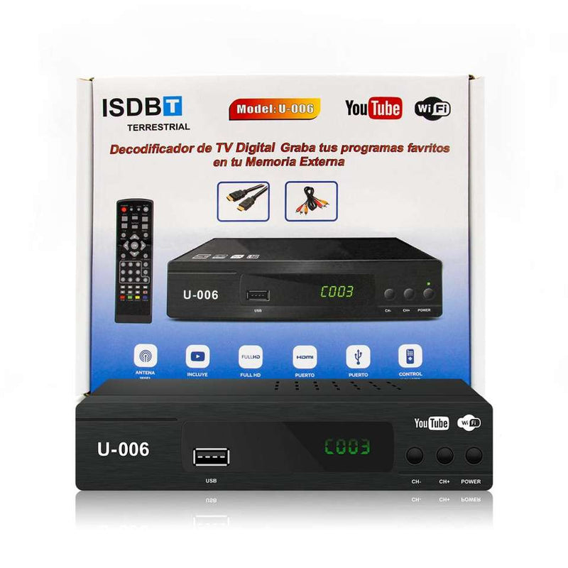 Combo SD150 multimedia + TDT antena digital